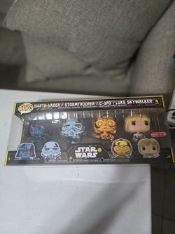 Funko Pop Star Wars 4-Pack Bobble-Heads