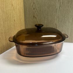 Pyrex “Vision” Covered Casserole Dish