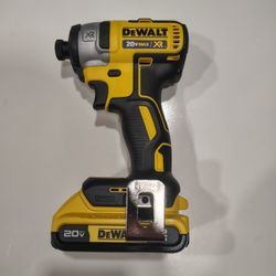 DeWalt 20v XR 3-Speed Impact Driver with Battery (No charger)