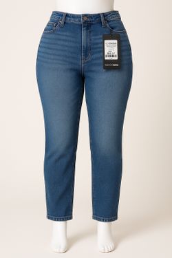 Fashion Nova “I Got It From My Mama” Jeans – Medium Wash – Size 1X