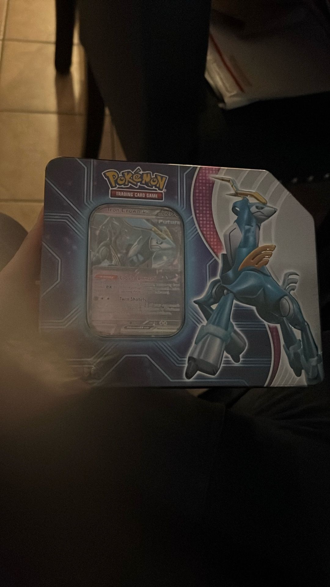 Pokemon TCG Paradox Destinies Iron Crown ex Tin SEALED NEW