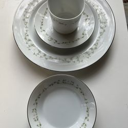 Vintage Fine China- set of 10