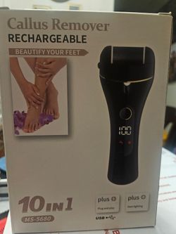 10 IN 1 CALLUS REMOVER RECHARGEABLE