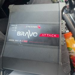 Stetsom 3,000 Watt Bass Or Voice Amp