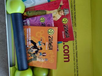 Zumba Brand New Workout Plus Hand Shakers