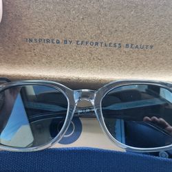 SALT  Sunglasses Smoked Grey Polarized Glass Denim lens 52[ ]20-148