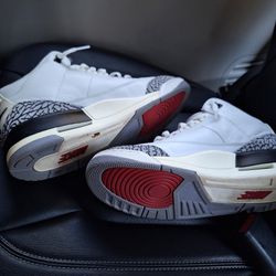 Nike Jordan 3 "White Cement"- Size M10