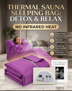 Grey or Purple Sauna blanket