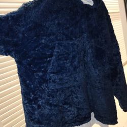 Reversible Blanket Hoodie 