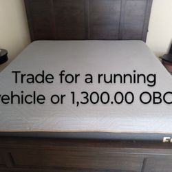 King Size Bed With Lights And Drawers