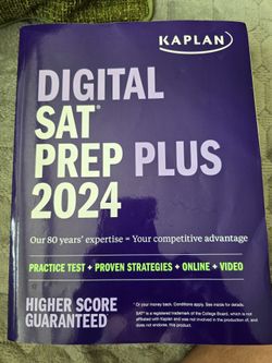 NEW ..never used..SAT PREP PLUS 2024
