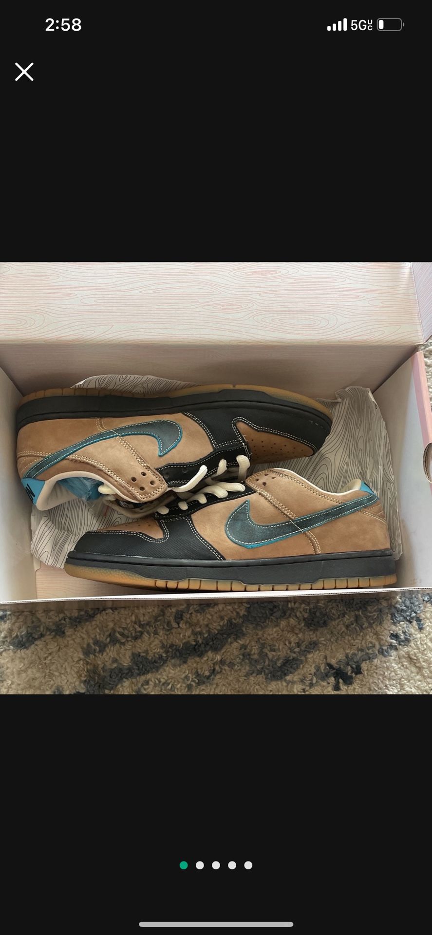 Nike Sb Dunk Slam City Size 8 Ds