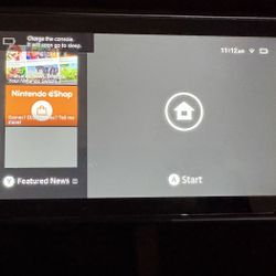 Nintendo Switch With Mario Cart 8