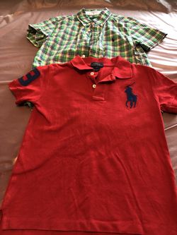 Boys Polo Shirts size 7
