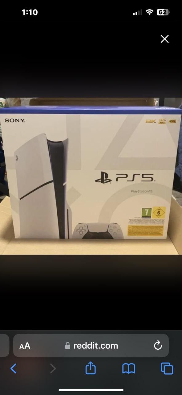 PS5 Slim Console NEW in the Box SEALED