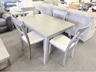 Grey dining set
