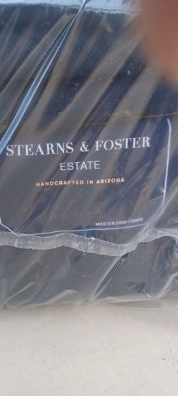 Queen Sterns And Foster Mattress $285