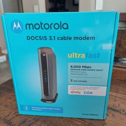 NEW MB8600 Motorola Docsis 3.1 Cable Modem