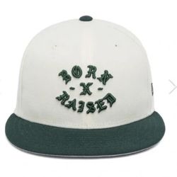 Born X Raised Fitted Hat 7 1/2