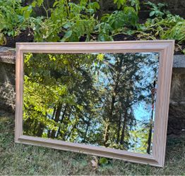 Wall Hanging Beveled Mirror - 24 x 36