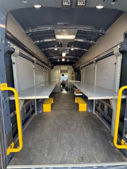Heavy-duty steel shelving from Transit Van/Truck Make an Offer!