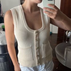 Knit Sweater Vest