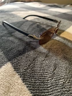 Black/Silver woods (Cartier Glasses)