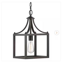 Black Farmhouse Mini-Pendant Kitchen Light