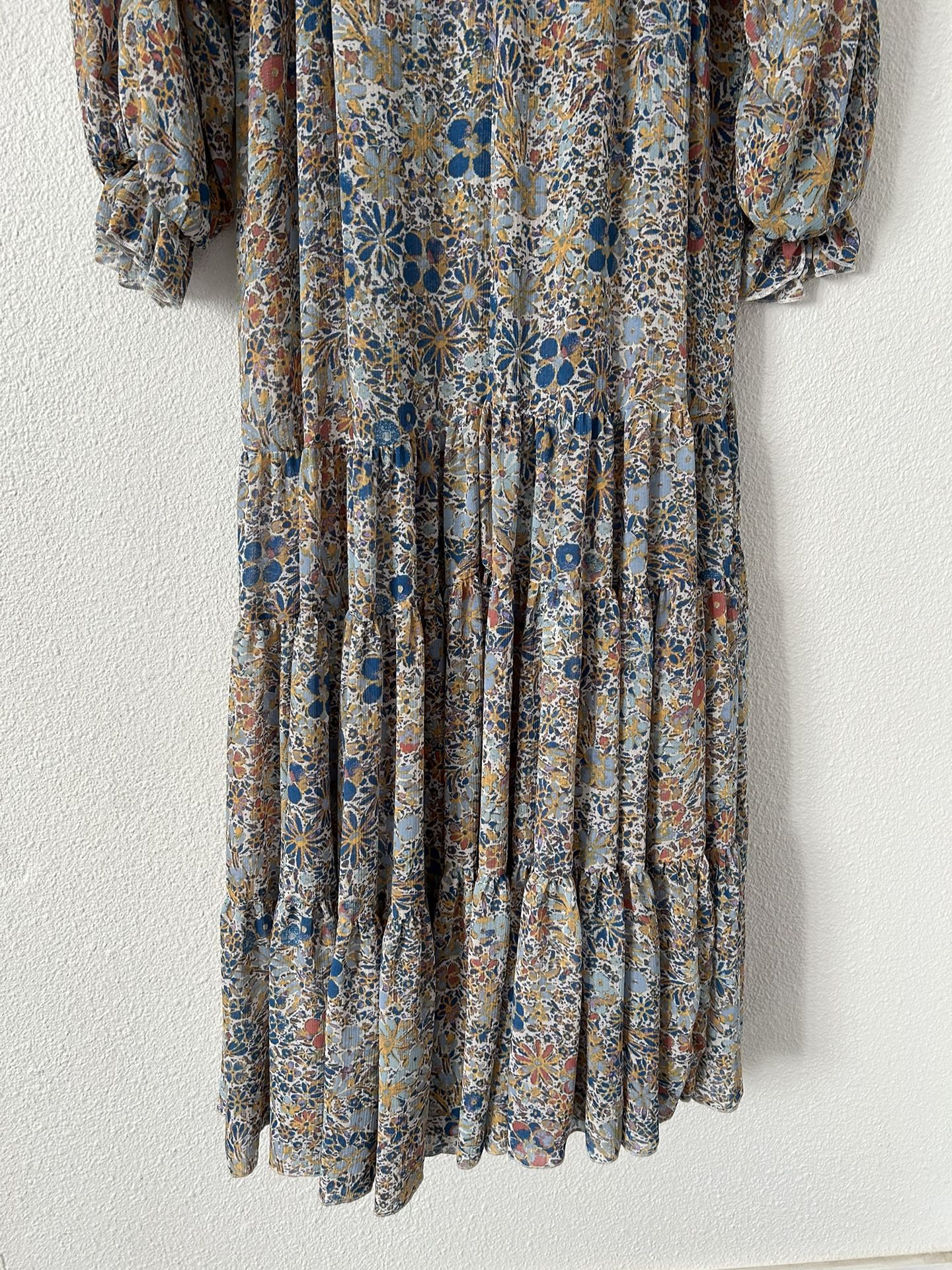 Free People Feeling Groovy Maxi Dress Sz Small - hulwithkids.com