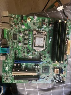 Motherboard with intel cpu