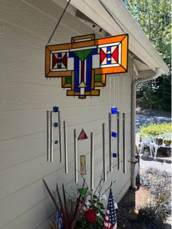 Stained glass suncatcher