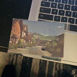 Challenger Inn 1957 Postcard