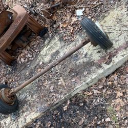 Small Trailer Axle 