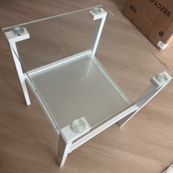 Glass Side Table 