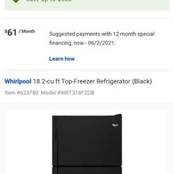 Used Refrigerator Works Great.