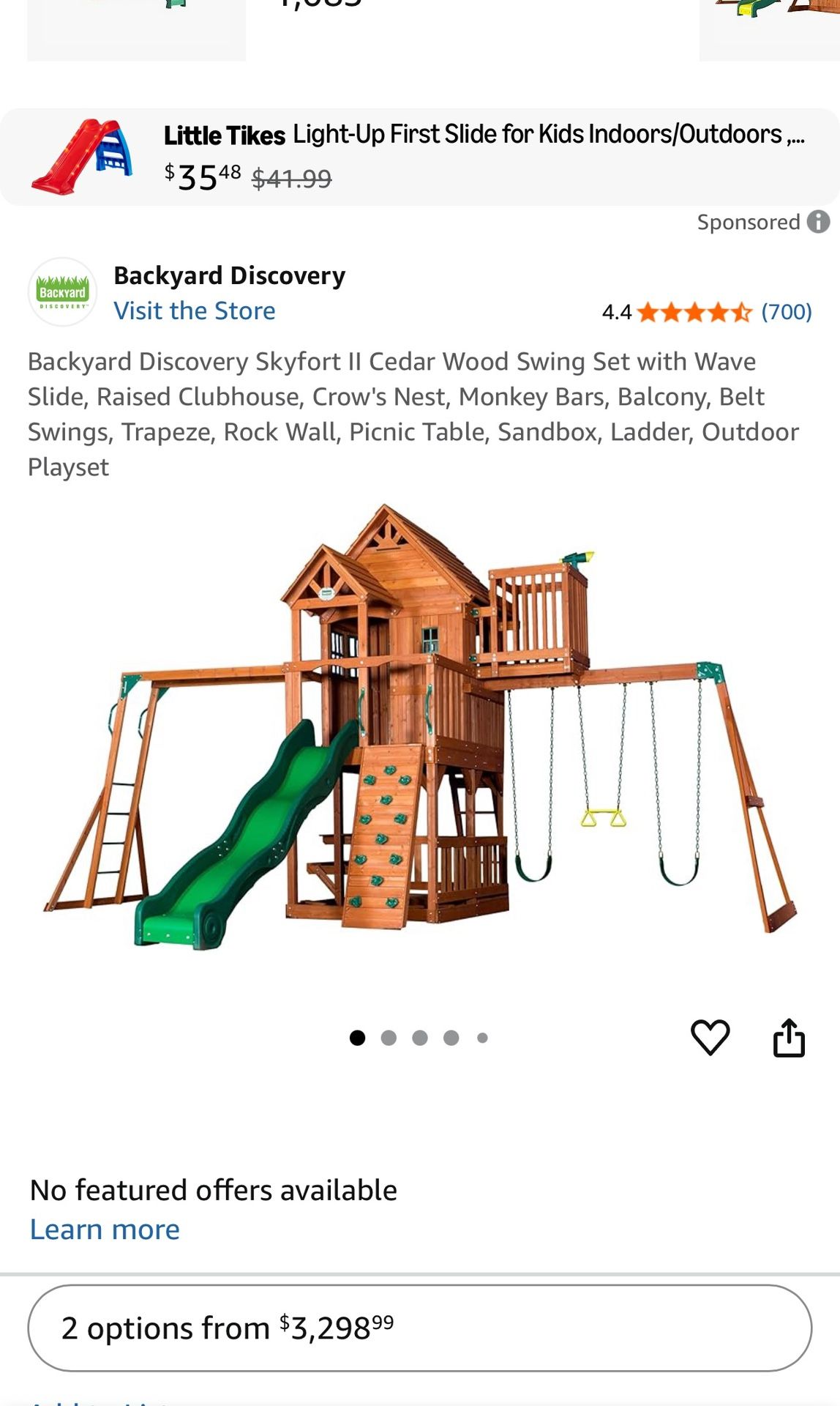 Jungle Gym Swing Set