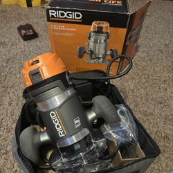 Ridgid Fixed Base Router