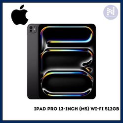 IPAD PRO 13-INCH (M4) WI-FI 512GB SPACE BLACK WiFi Only