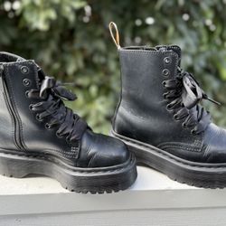 Dr. Martin Platform Boots 