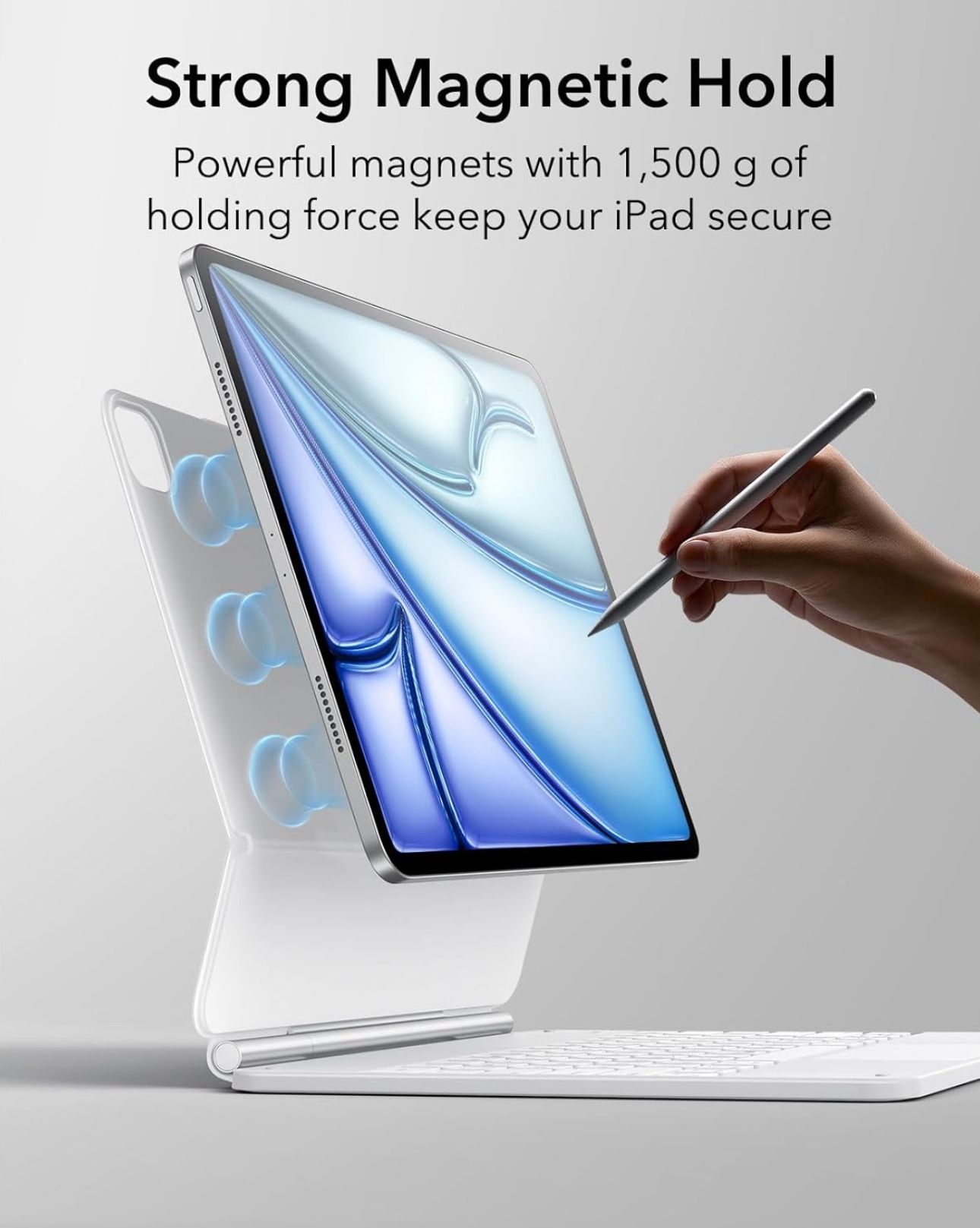 Magic Keyboard Case for iPad Air 13” (M3/M2) & iPad Pro 12.9”