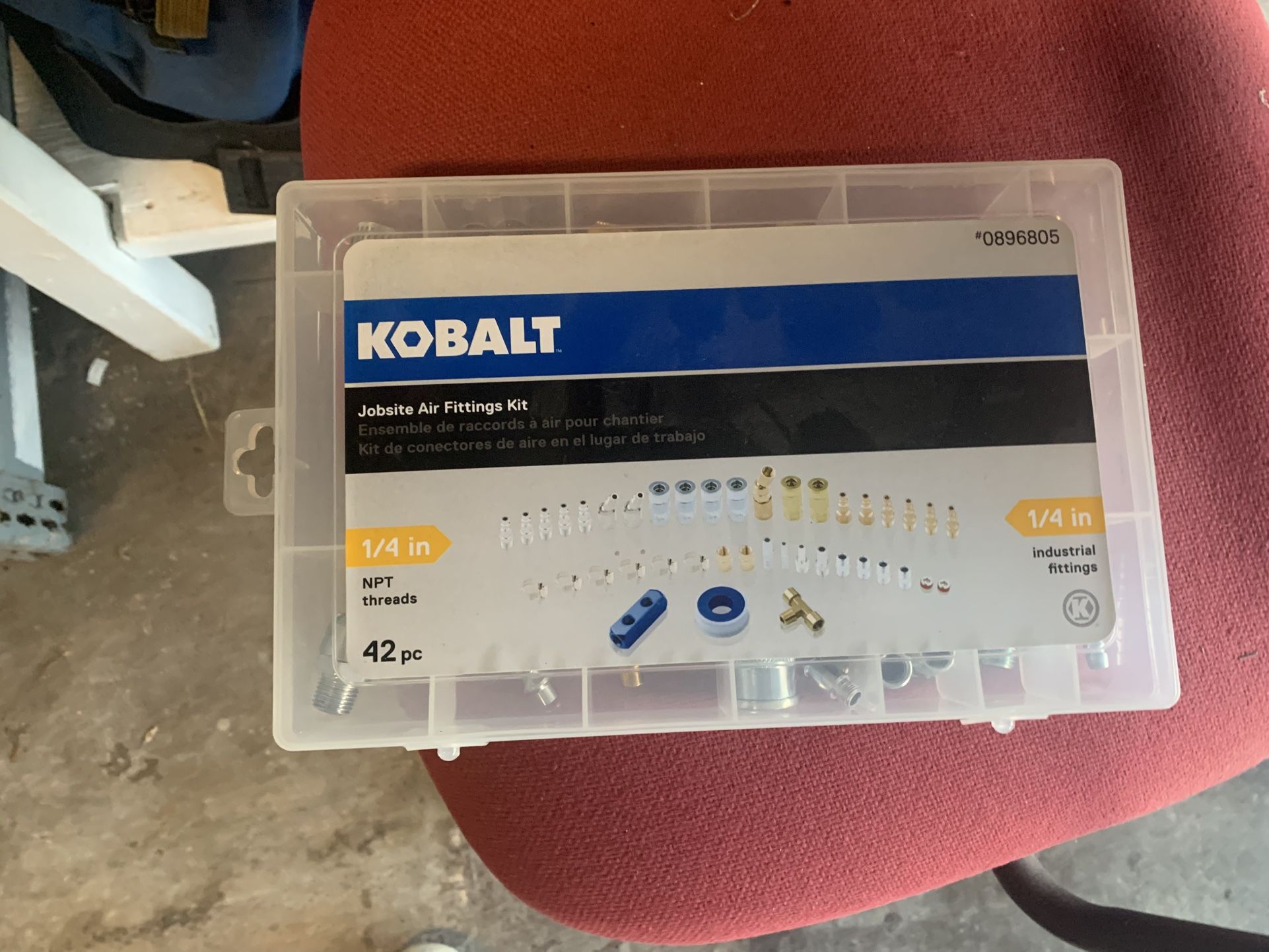Kobalt 42 Piece Air Fittings Kit