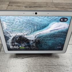 Google Nest Hub Max 10" Smart Home Display & Speaker- Charcoal Black - READ