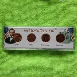 2009 Lincoln Penny (4) Coin Set