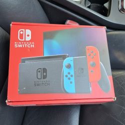 Nintendo Switch Neon Red And Blue