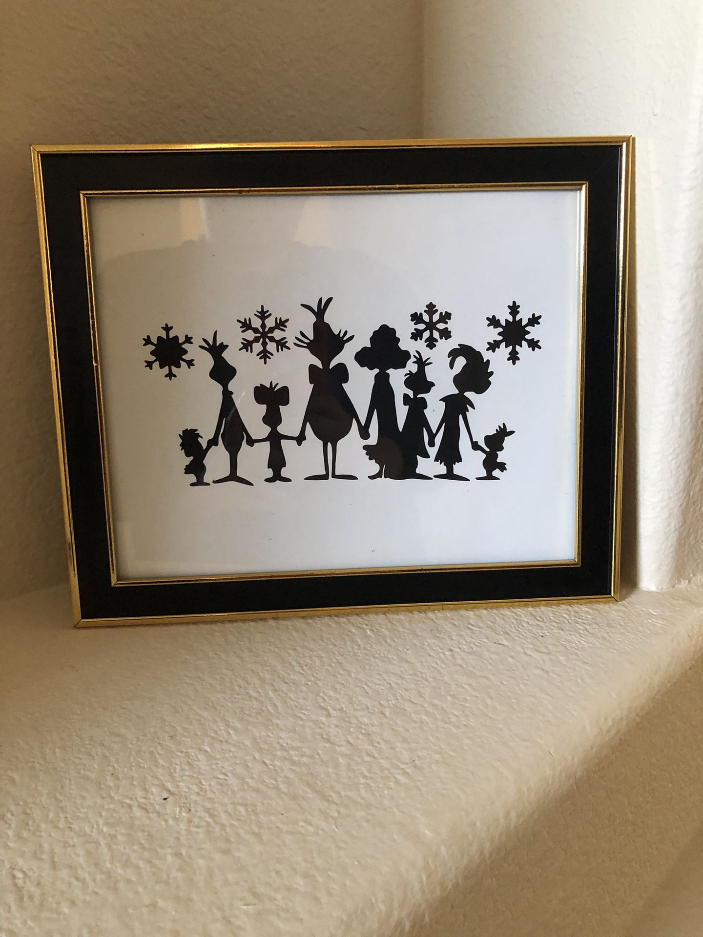 Silhouette picture, 8 x 10