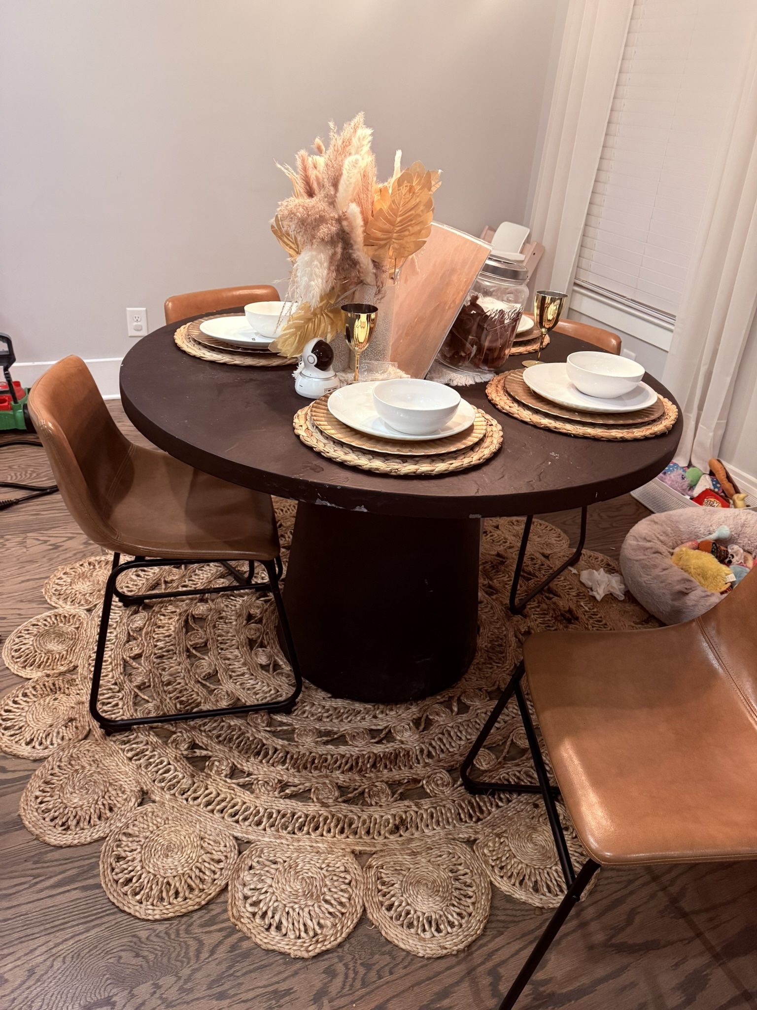MOVING SALE!! Beautiful Crate & Barrel Dining Table