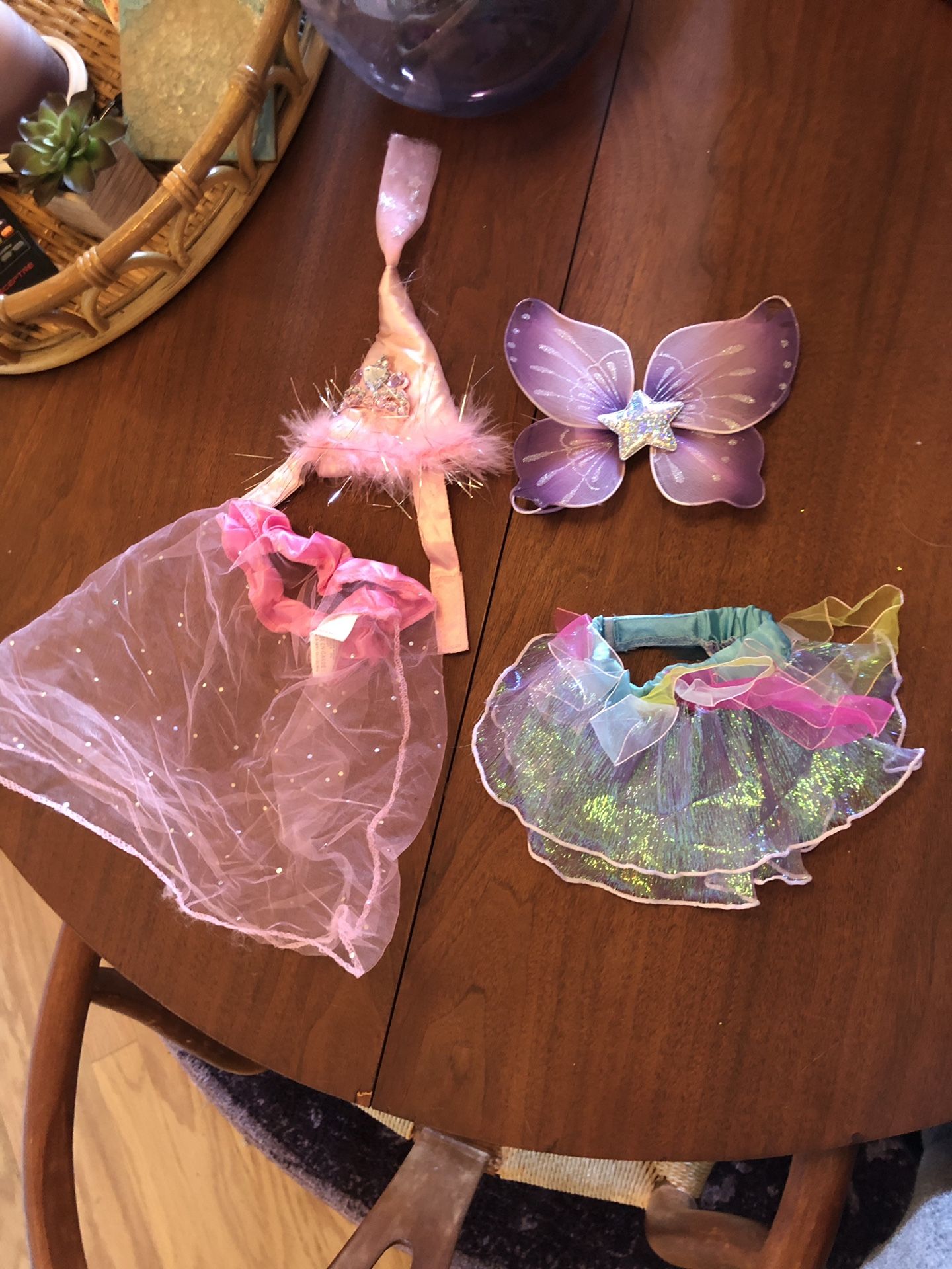 Pet costumes fairy & princess w/ tutus