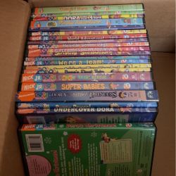 21 Dora The Explorer DVDs