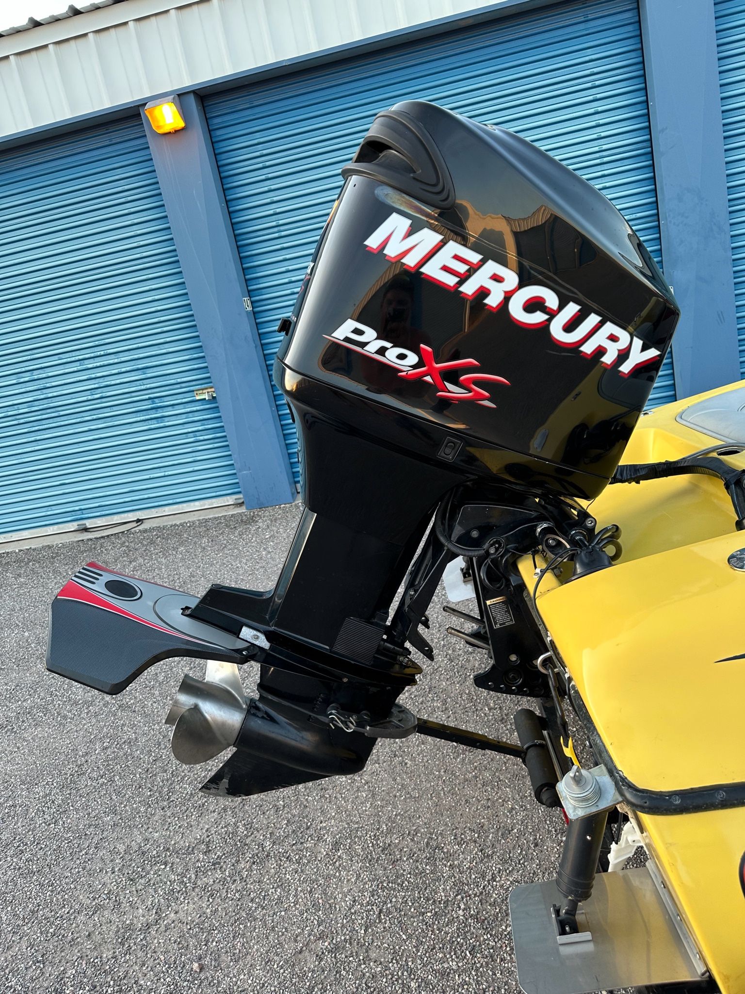 Mercury Pro XS Optimax 150 Outboard 2 stroke motor 252 hours like new