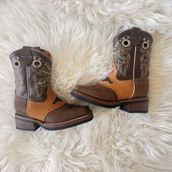 Botas De Piel Para Niño Pequeño 